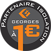 Entreprise Georges, Mauges sur Loire, est partenaire Isolation à 1 euro